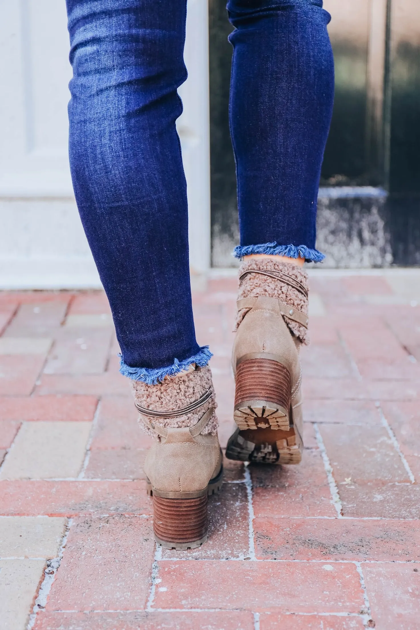 Olivia Booties by Very G - Taupe