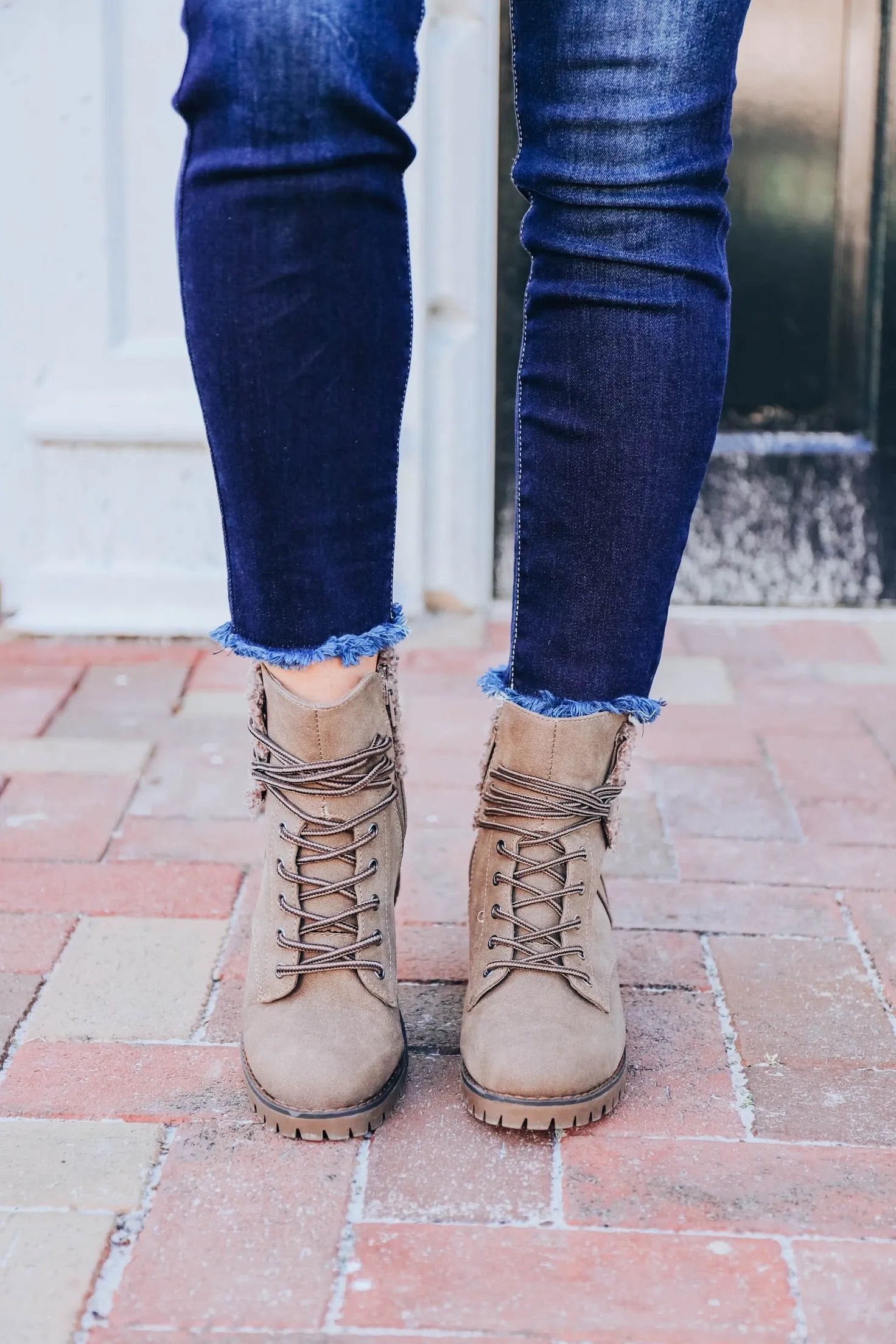 Olivia Booties by Very G - Taupe