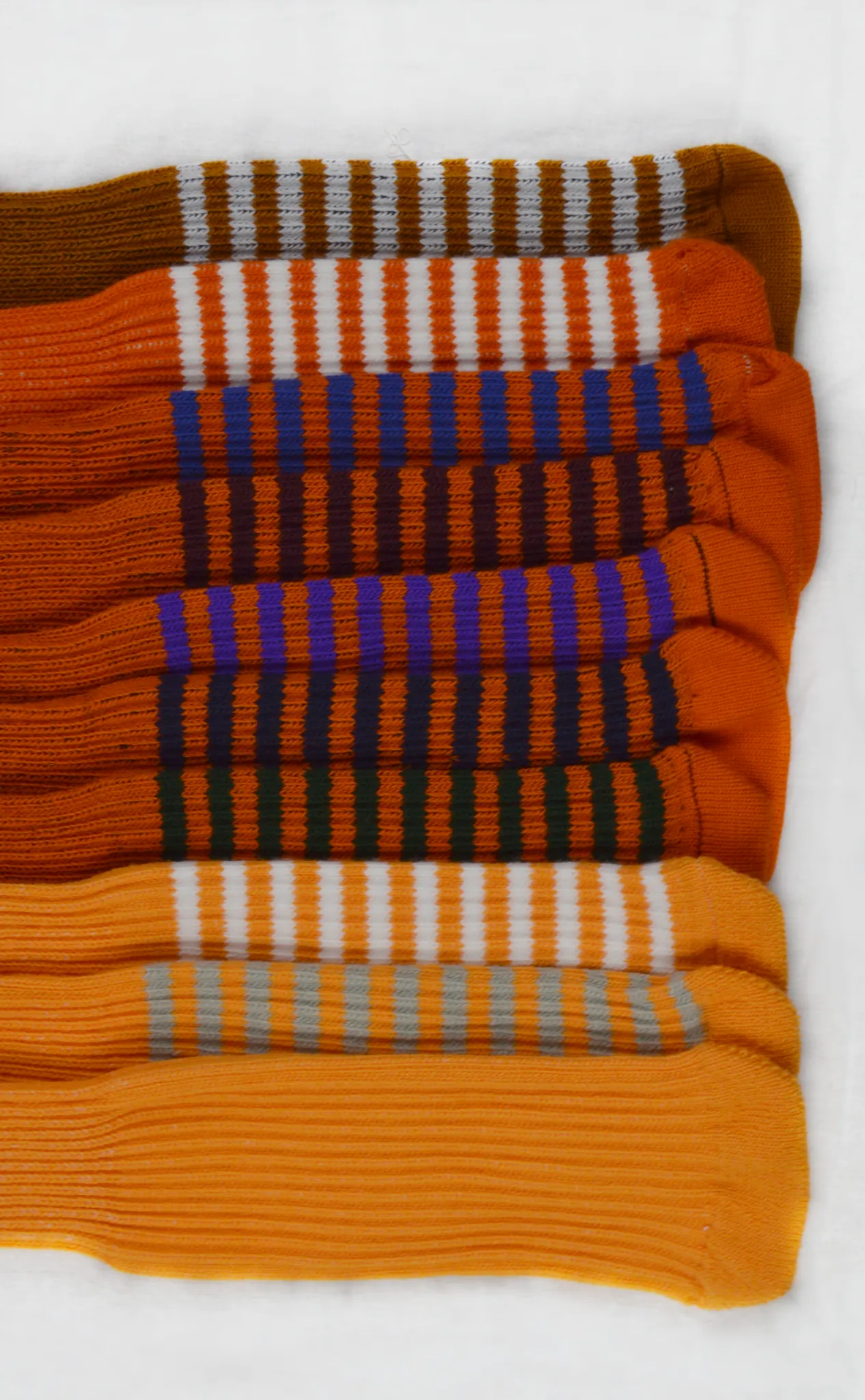 Orange and Green Club Sock Golf Headcover