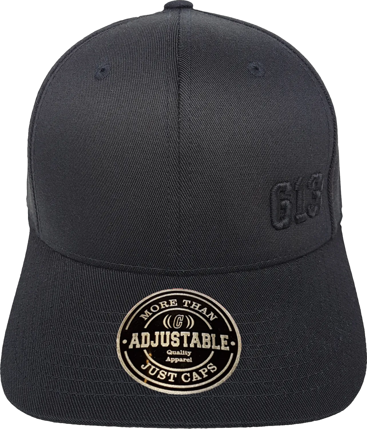 Ottawa Cap Represent 613 Crisp Blackout Adjustable Cap