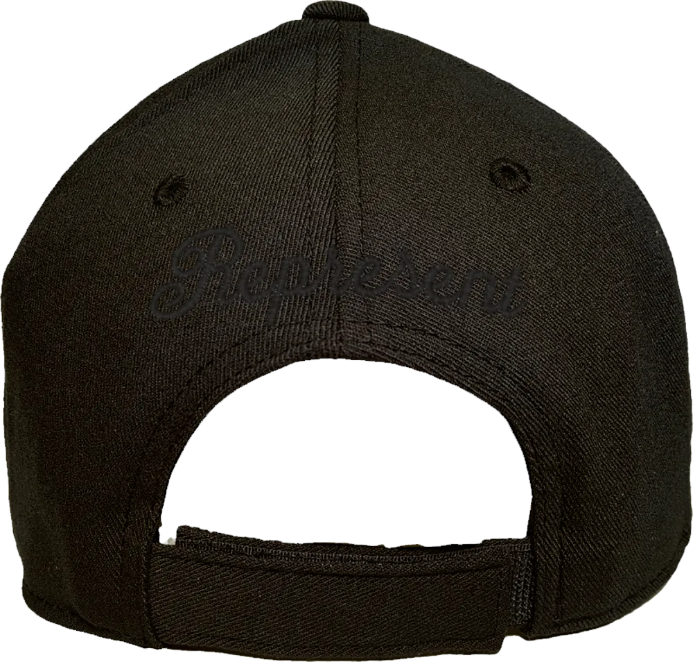 Ottawa Cap Represent 613 Crisp Blackout Adjustable Cap