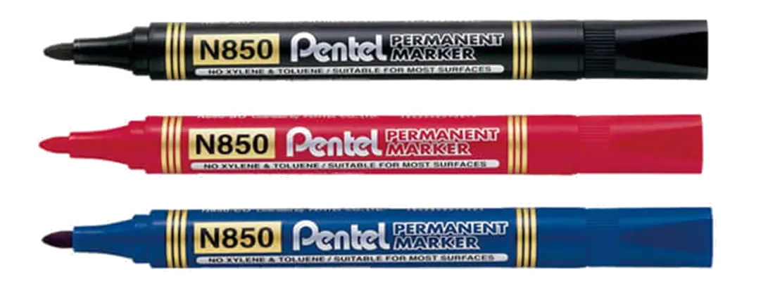 Pentel Permanent Markers N850 And N860
