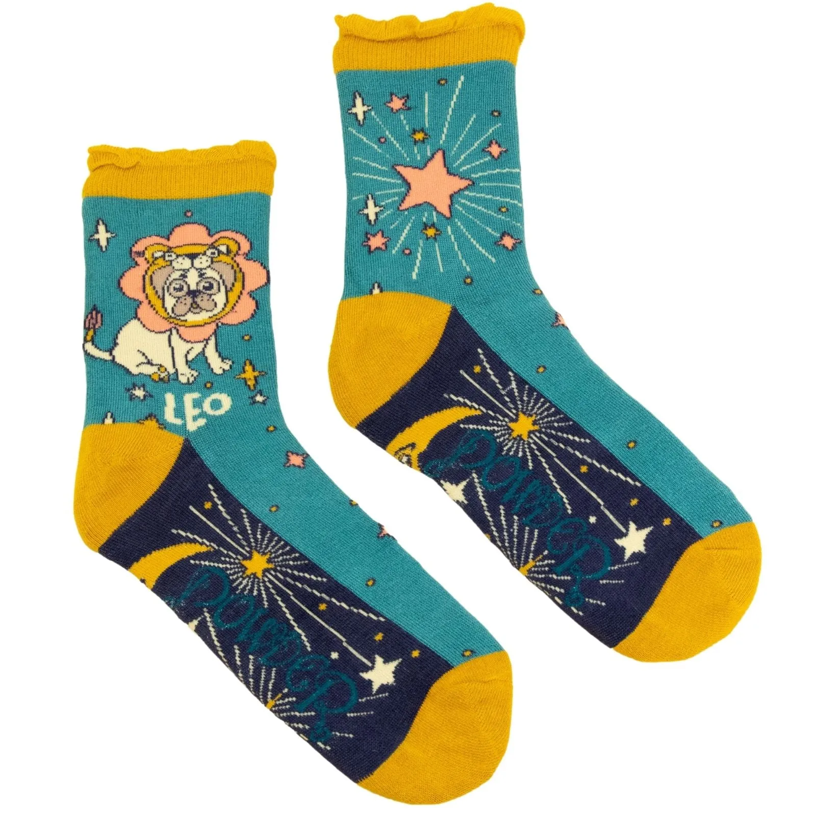 Powder Leo Zodiac Ankle Socks