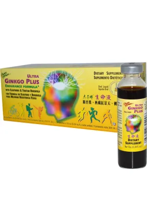 Prince of Peace, Ultra Ginkgo Plus Endurance Formula, 30 vials