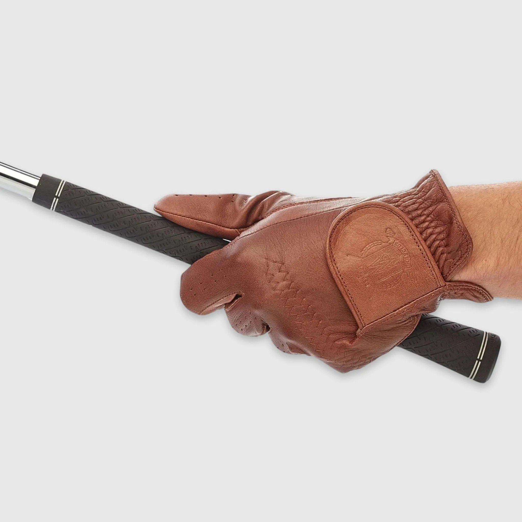 PRO Heritage Brown Cabretta Leather Golf Gloves (2 Pack)