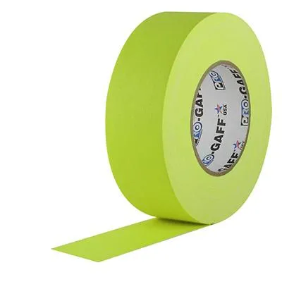 PRO TAPES Fluro Yellow Pro Gaff 48mm x 45m