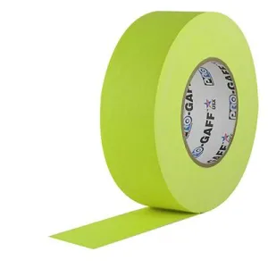 PRO TAPES Fluro Yellow Pro Gaff 48mm x 45m