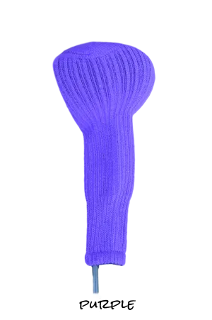 Purple Club Sock Golf Headcovers