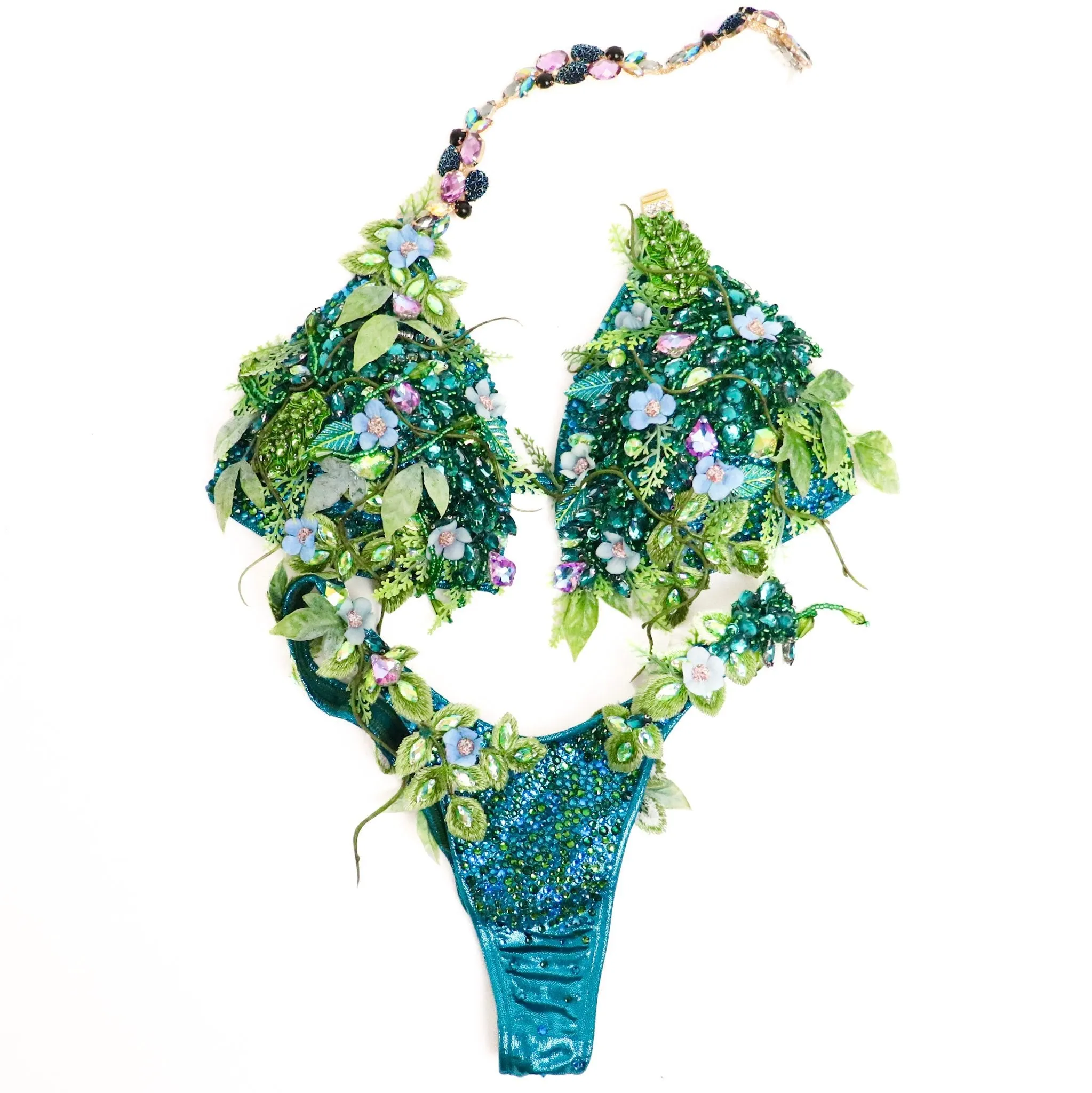 QS ST: Forest Your Couture. Hologram Teal. Large Molded/Pro.