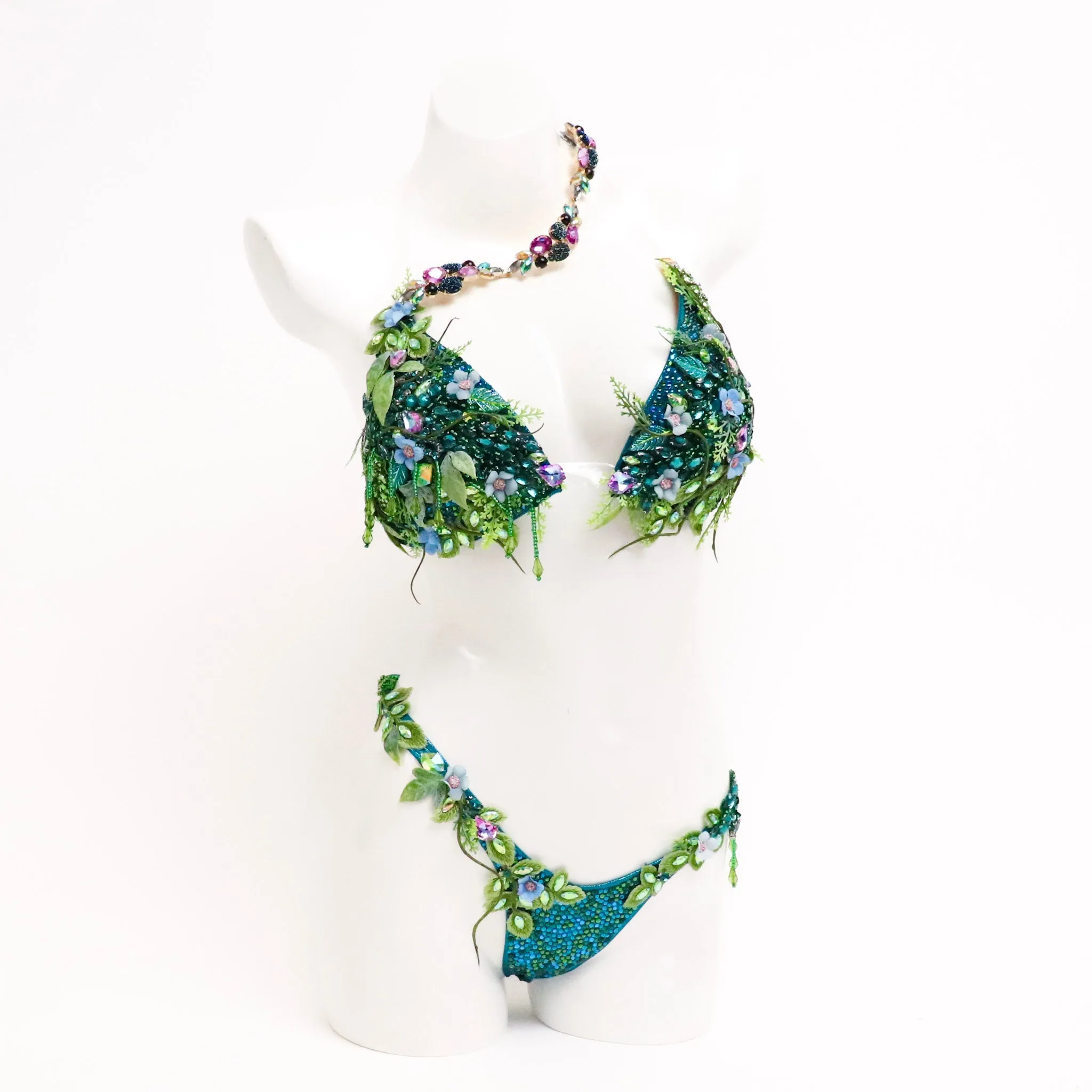 QS ST: Forest Your Couture. Hologram Teal. Large Molded/Pro.