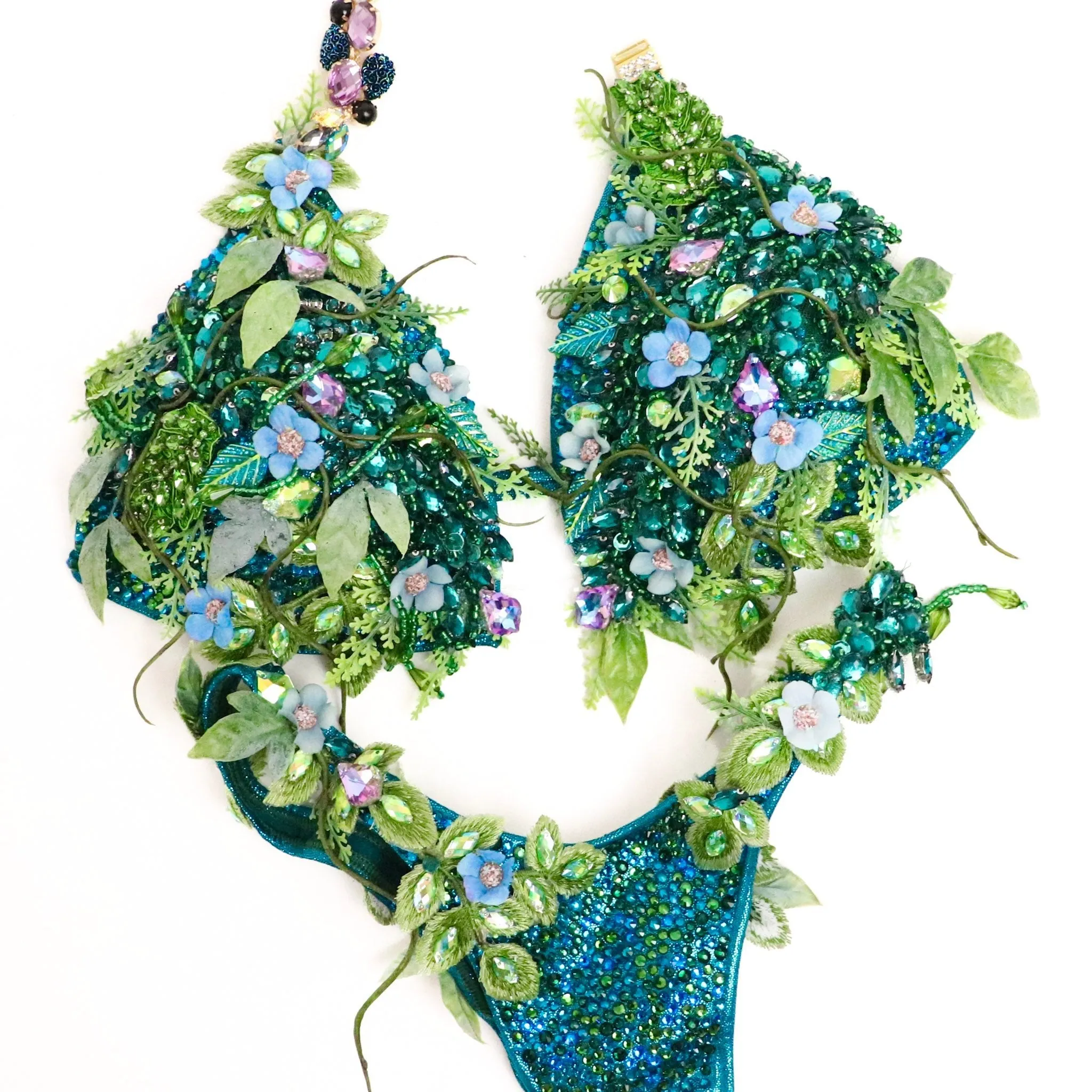 QS ST: Forest Your Couture. Hologram Teal. Large Molded/Pro.