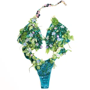 QS ST: Forest Your Couture. Hologram Teal. Large Molded/Pro.