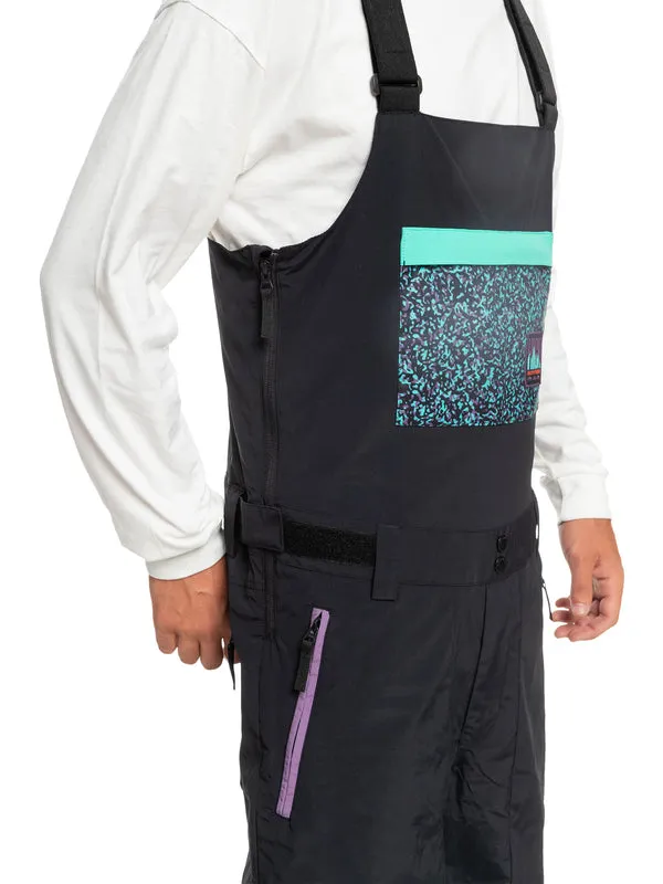 Quiksilver Mens Fly High Shell Snow Bib Pants