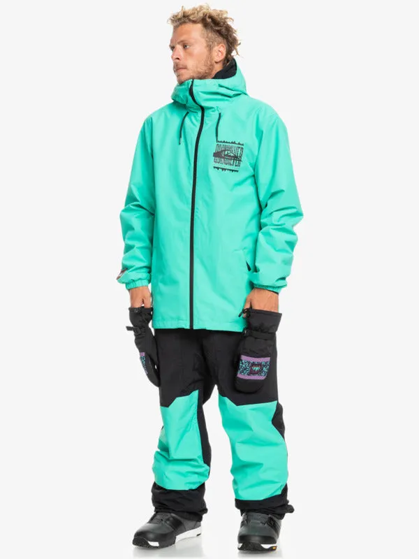 Quiksilver Mens Fly High Shell Snow Bib Pants