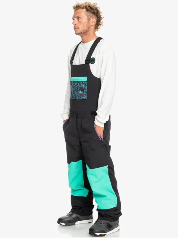 Quiksilver Mens Fly High Shell Snow Bib Pants