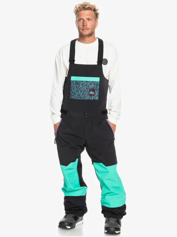 Quiksilver Mens Fly High Shell Snow Bib Pants