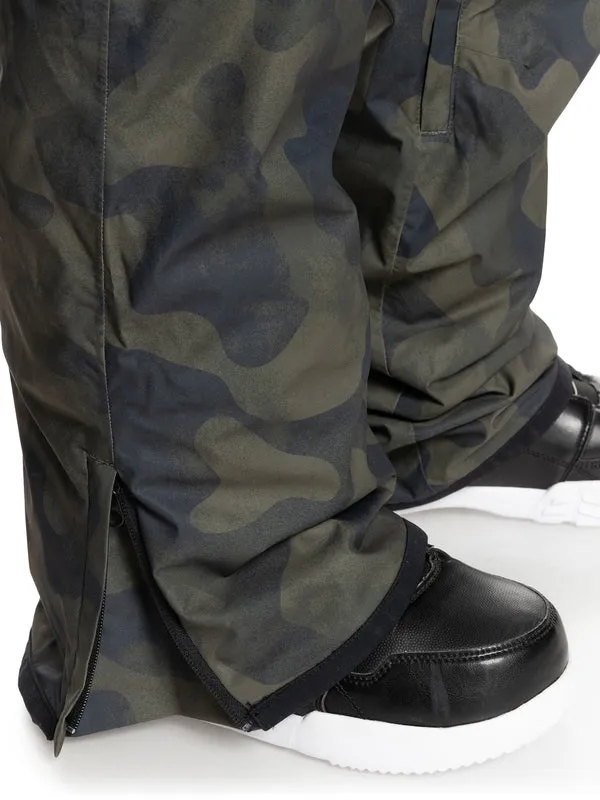 Quiksilver Mens Utility Shell Snow Bib Pants