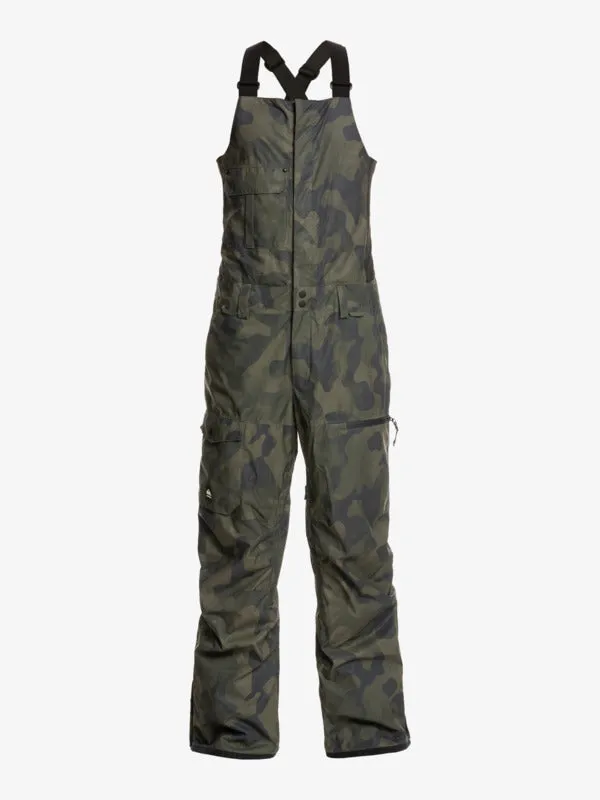 Quiksilver Mens Utility Shell Snow Bib Pants