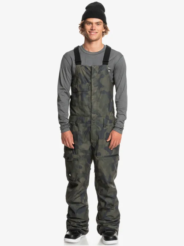 Quiksilver Mens Utility Shell Snow Bib Pants