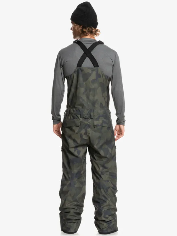 Quiksilver Mens Utility Shell Snow Bib Pants