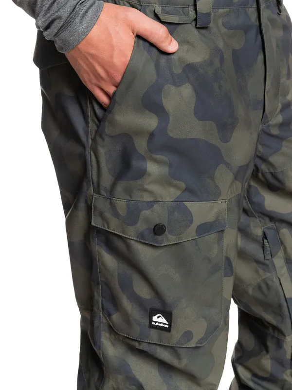 Quiksilver Mens Utility Shell Snow Bib Pants