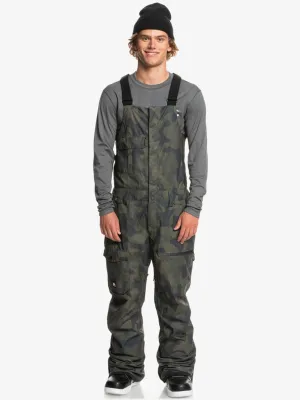 Quiksilver Mens Utility Shell Snow Bib Pants