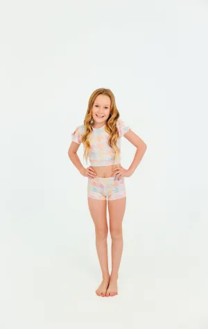 Rainbow Houndstooth Dance Set