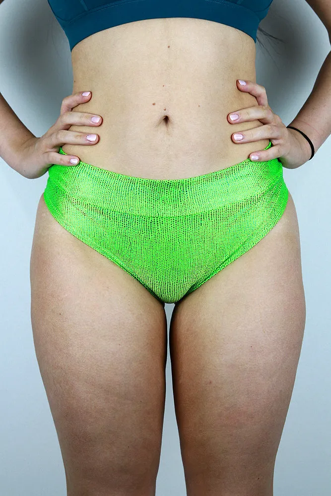 Rarr Brazil Scrunchie Bum Shorts - Snakes