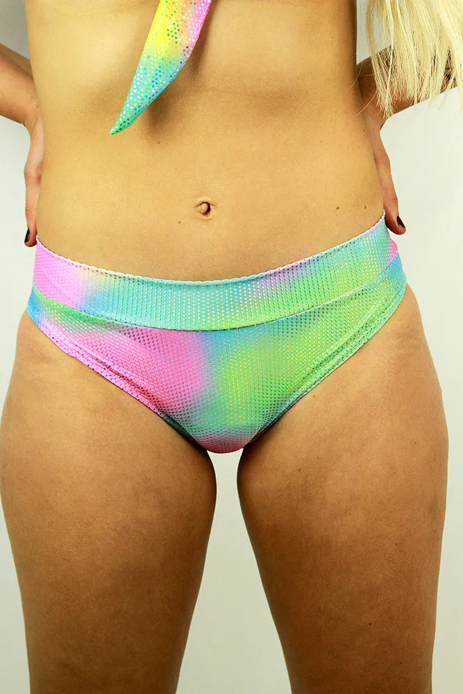 Rarr Brazil Scrunchie Bum Shorts - Snakes