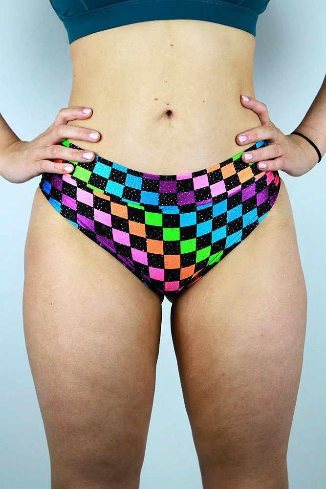 Rarr Brazil Scrunchie Bum Shorts - Snakes