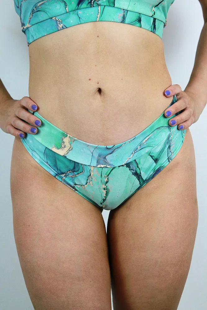 Rarr Brazil Scrunchie Bum Shorts - Snakes