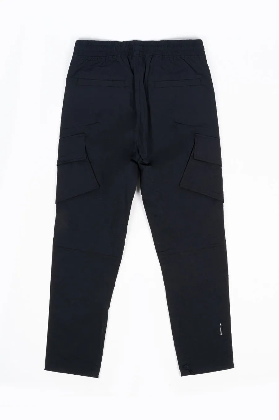 REIGNING CHAMP X JIDE OSIFESO  KNIT STRETCH NYLON CARGO PANT BLACK
