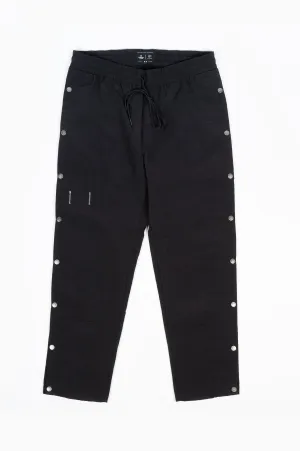 REIGNING CHAMP X JIDE OSIFESO WOVEN NYLON TEAR AWAY PANT BLACK