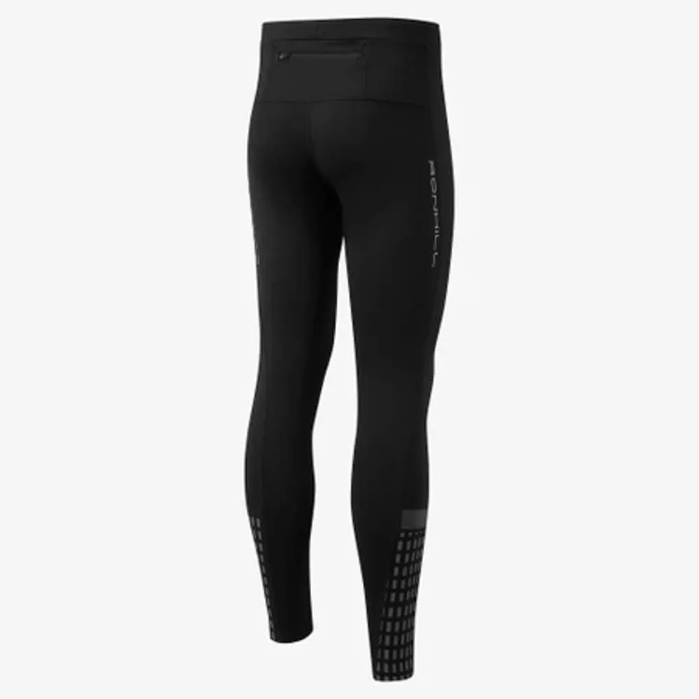 Ronhill Tech Afterhours Tight (Mens) - Black/Charcoal/Reflective