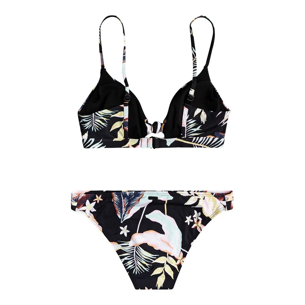 Roxy Printed Beach Classics Athletic Bikini Set