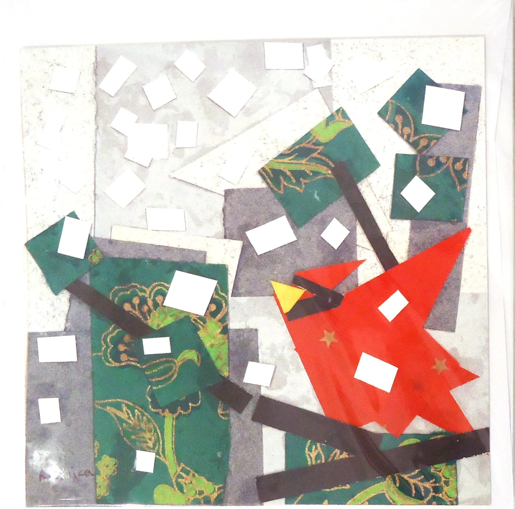 Ruth Formica Winter Notecard Set - Cardinals