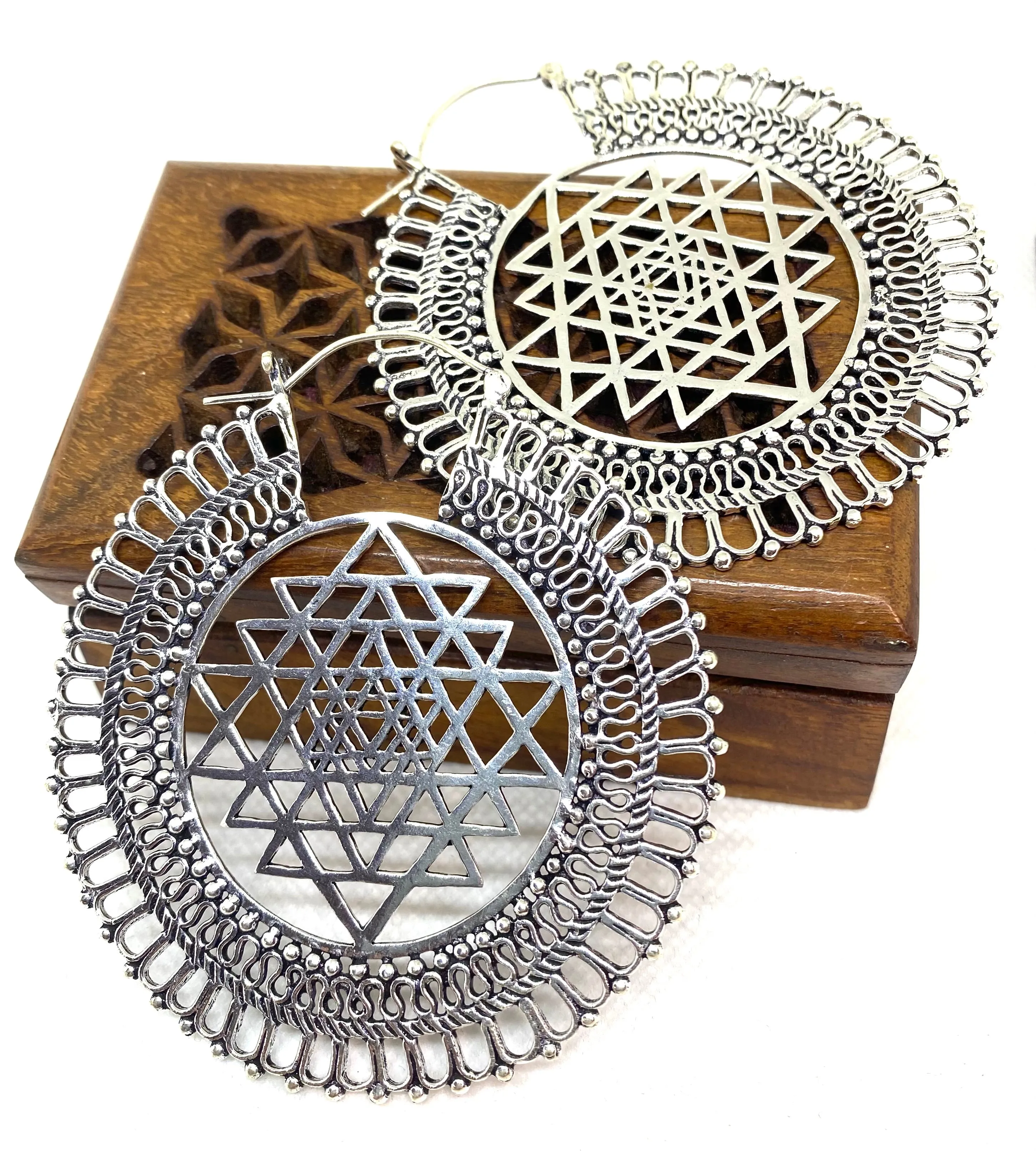 Sacred Yantra Hoops