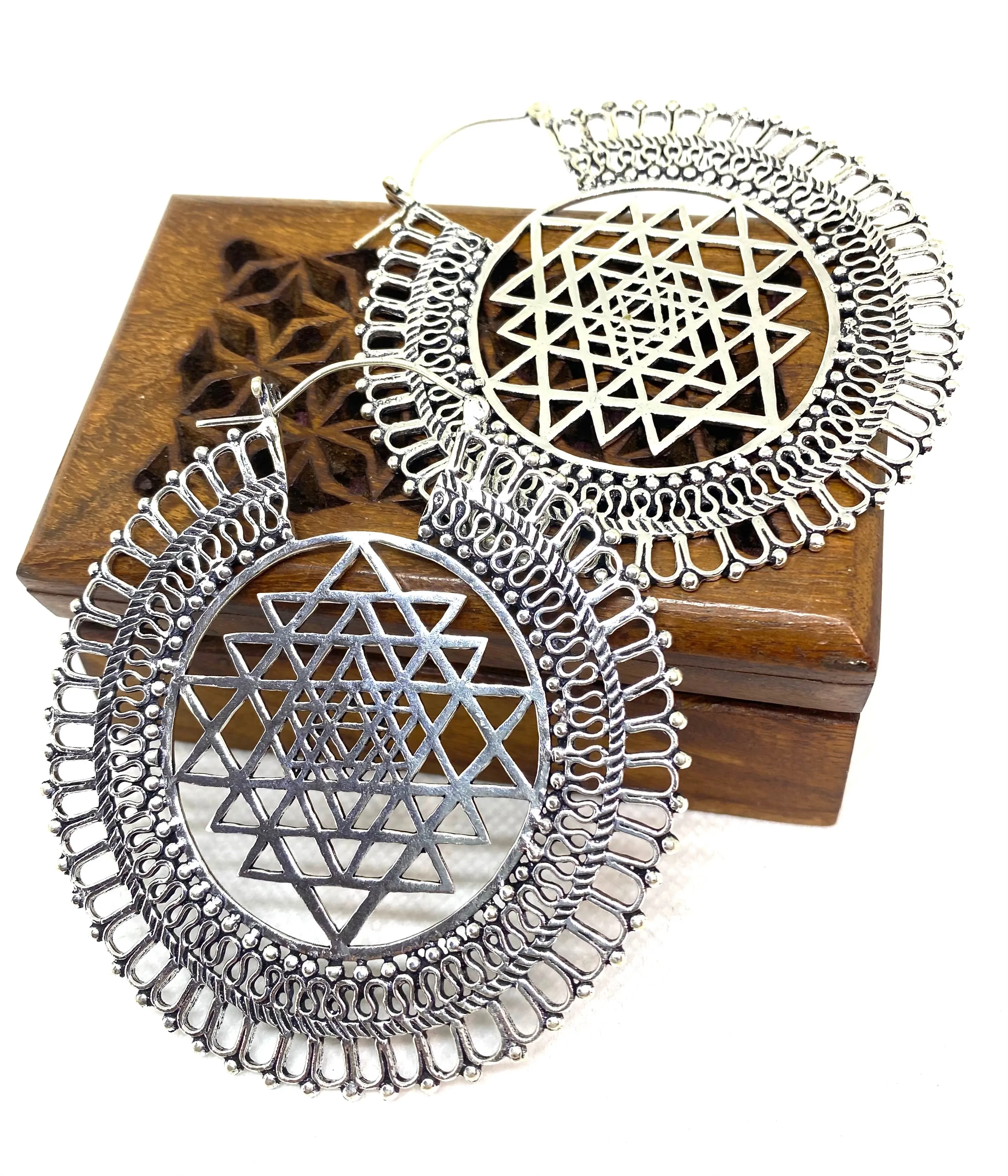 Sacred Yantra Hoops
