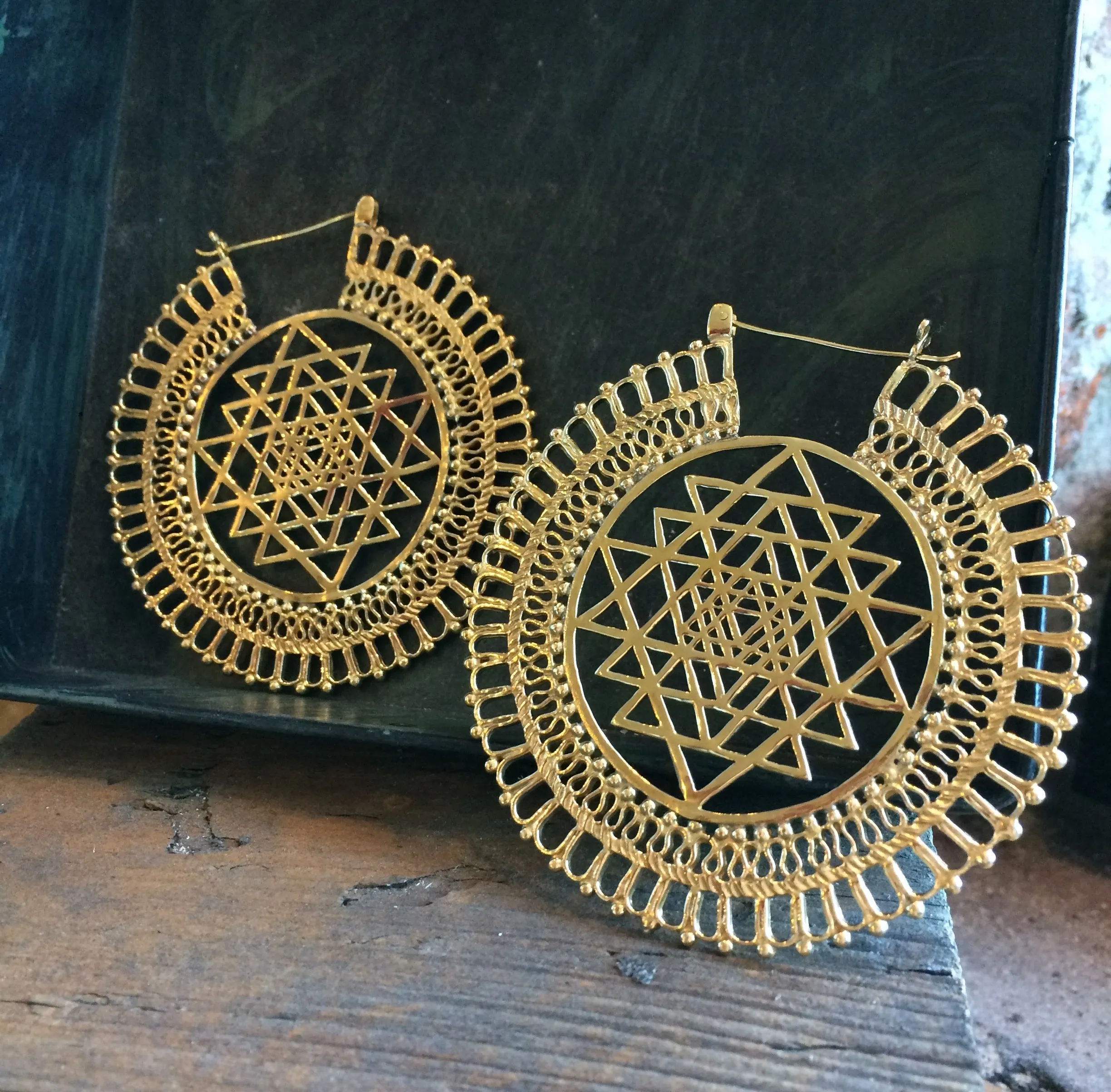 Sacred Yantra Hoops