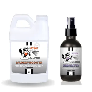 Sample Bundle - 1 Unscented Mini Laundry Booster   1 Smoke Odor Eliminator 4 oz