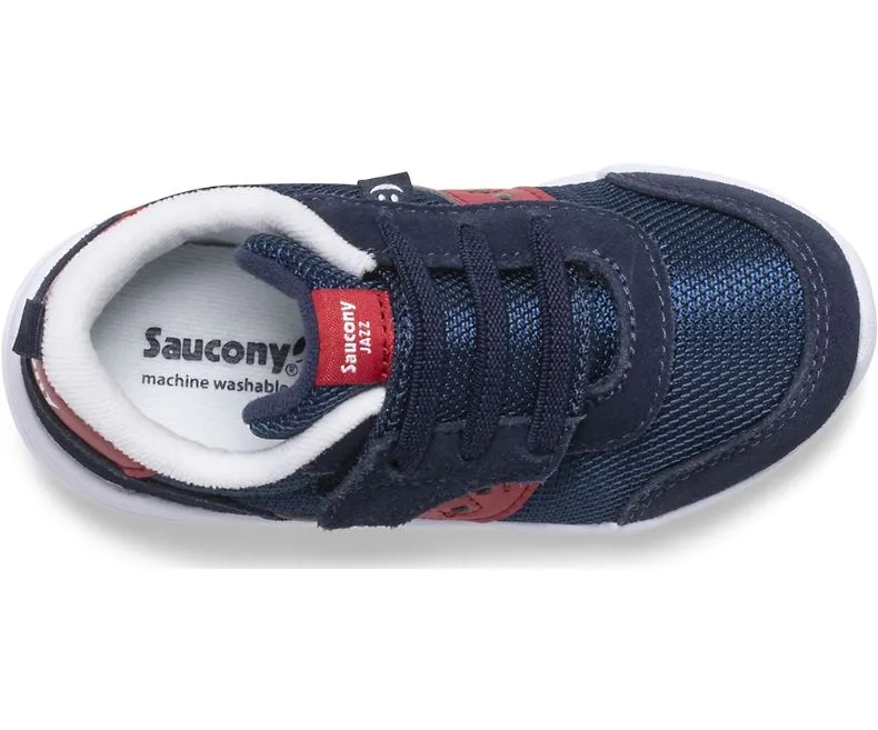 Saucony Navy/Red Jazz Riff Baby/Toddler Sneaker