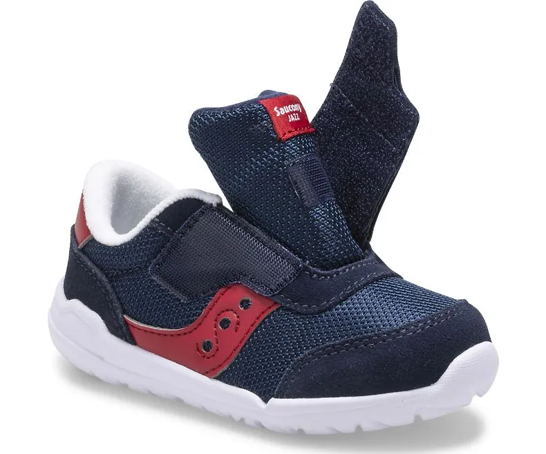 Saucony Navy/Red Jazz Riff Baby/Toddler Sneaker
