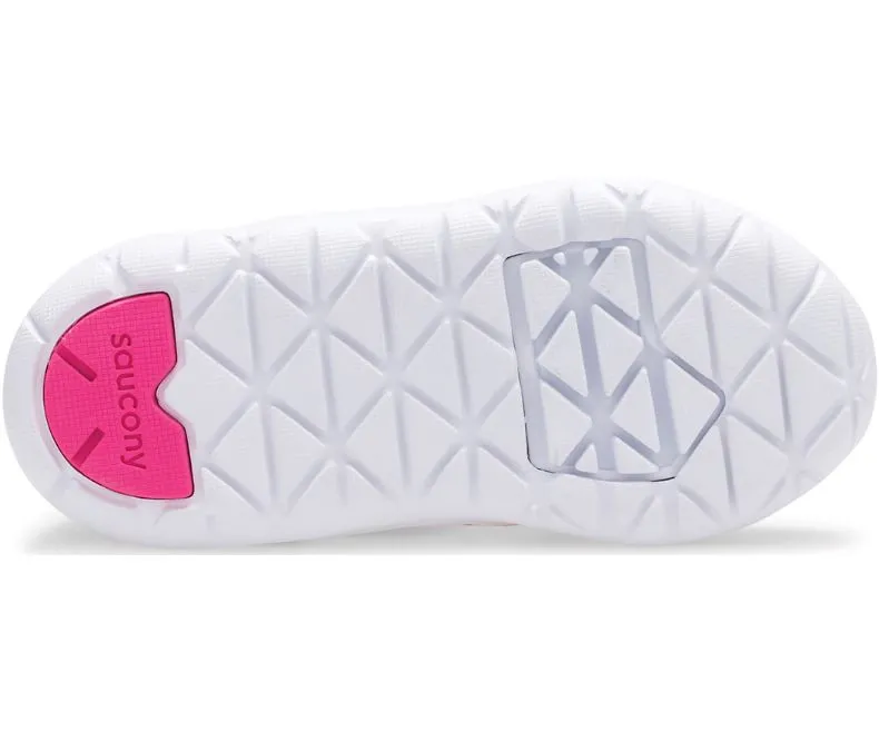 Saucony Pink/White Jazz Riff Baby/Toddler Sneaker