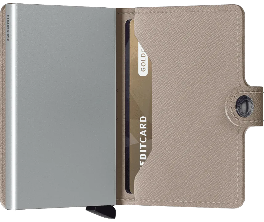 Secrid Mini Wallet - Crisple Taupe Camo