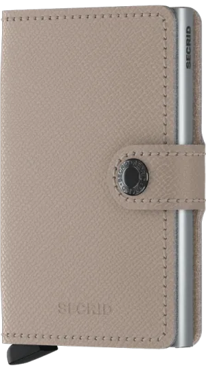 Secrid Mini Wallet - Crisple Taupe Camo