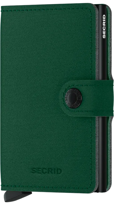 Secrid Mini Wallet - Yard Green (Non-Leather)