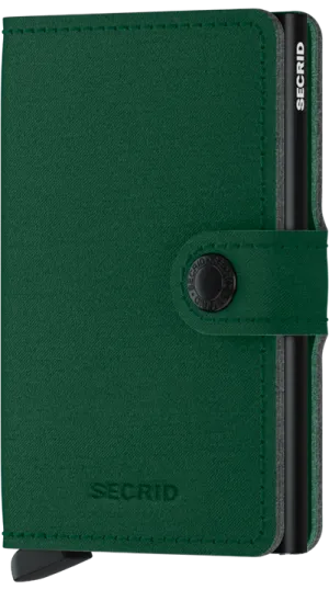 Secrid Mini Wallet - Yard Green (Non-Leather)