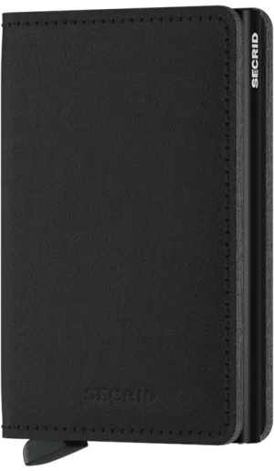 Secrid Slim Wallet - Yard Black (Non-Leather)