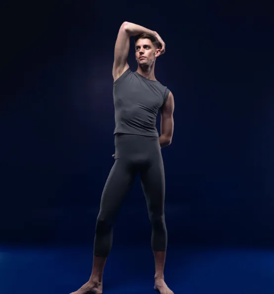 Sergei Steel Grey Tights - By Dean