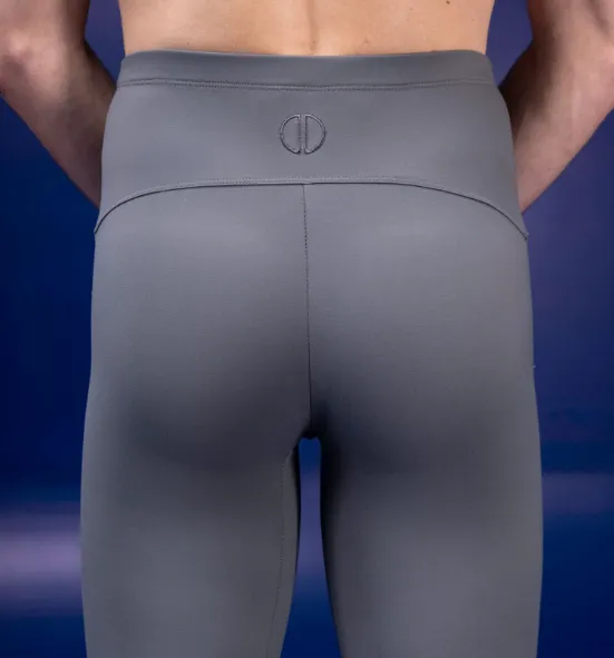Sergei Steel Grey Tights - By Dean